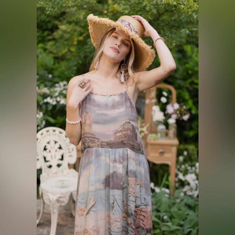 ⭐️Market of ⭐️ Imaginarium Boheme Long Dress with Moon - Picture 3 of 17